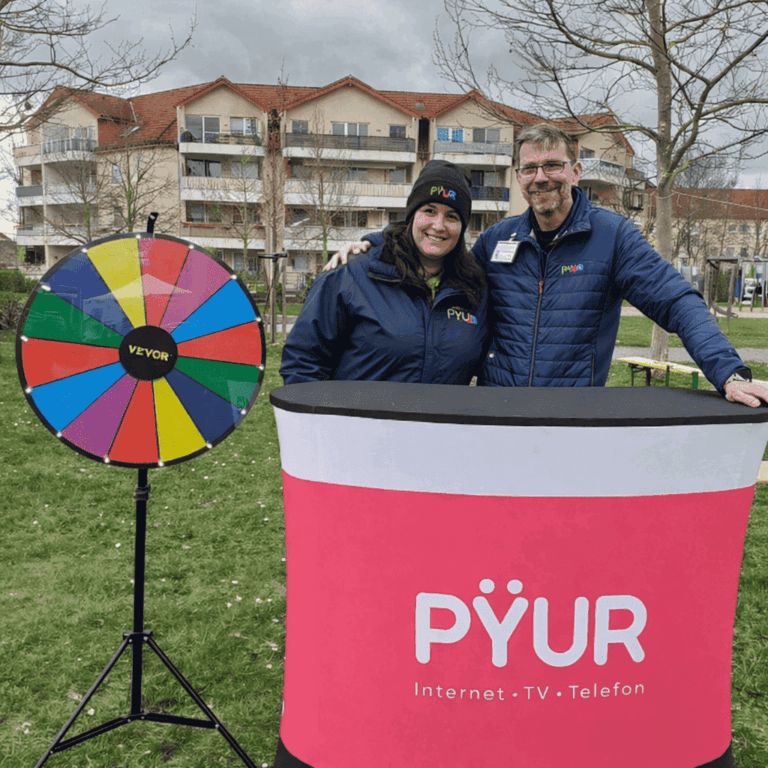 PYUR Berater im Einsatz bei einer Vor-Ort-Beratung