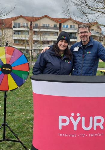 PYUR Berater im Einsatz bei einer Vor-Ort-Beratung